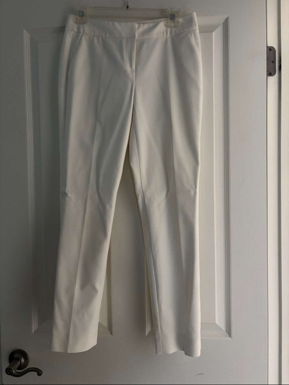 Nordstrom Collection Crisp White Tailored Dress Pants Sz 2